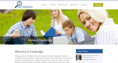 Desktop Screenshot of factbridge.org